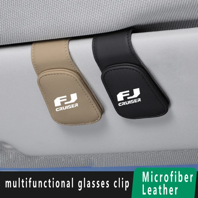

Car Eyeglass Holder Glasses Storage Clip for Toyota FJ Cruiser Auto Sunglasses Holder Interior Multifunction Accessories