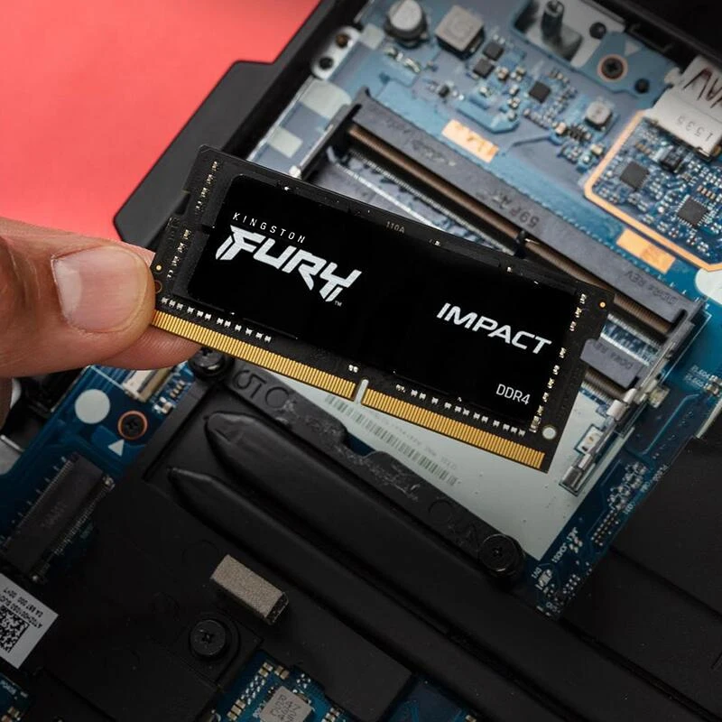 Kingston-ram Fury Impact Ddr4 32 16 8gb 3200mhz 2400 2666mhz Memória Sodimm 260pin Pc419200 21300 25600 Notebook Ram - Imagem 5