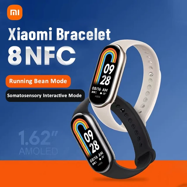  Xiaomi Mi Band 8 Smart Bracelet 1.62“ AMOLED Screen Heart Rate  Blood Oxygen Bluetooth Sport Watch Fitness Traker Watch(Global Version  Black) (M2239B1) : Cell Phones & Accessories