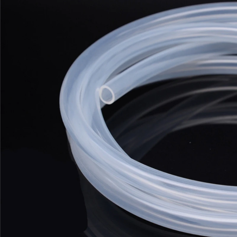 1M Soft Food Grade Transparent Silicone Rubber Hose ID 2 3 4 5 6 7 8 9 10mm Flexible Nontoxic Silicone Tube Clear