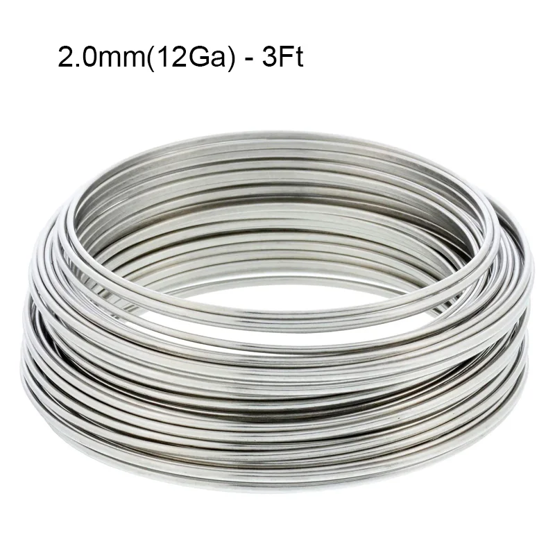 Fil Nichrome 1.0mm - 10m | Résiste Jusqu'à 1180°C | Pour Four, Bijoux, Bricolage | Alliage Nickel-chrome