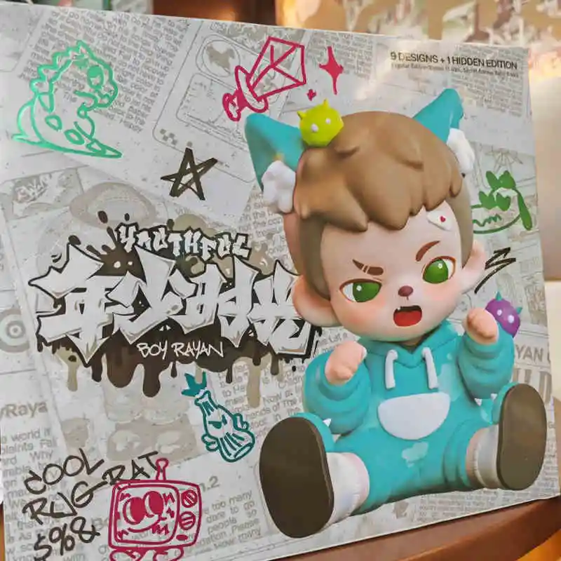 本物の Rayan V2 ヤングタイムシリーズブラインドボックスかわいい