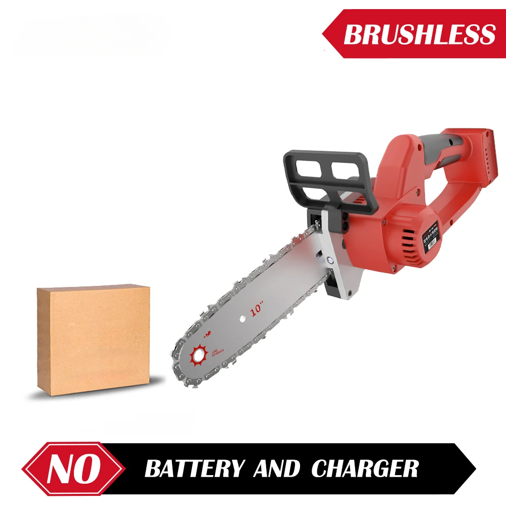 

720m/min wood saw machines 10 inch chain saw 20V power saws lithium battery chainsaw with 36cm chain tools power tools