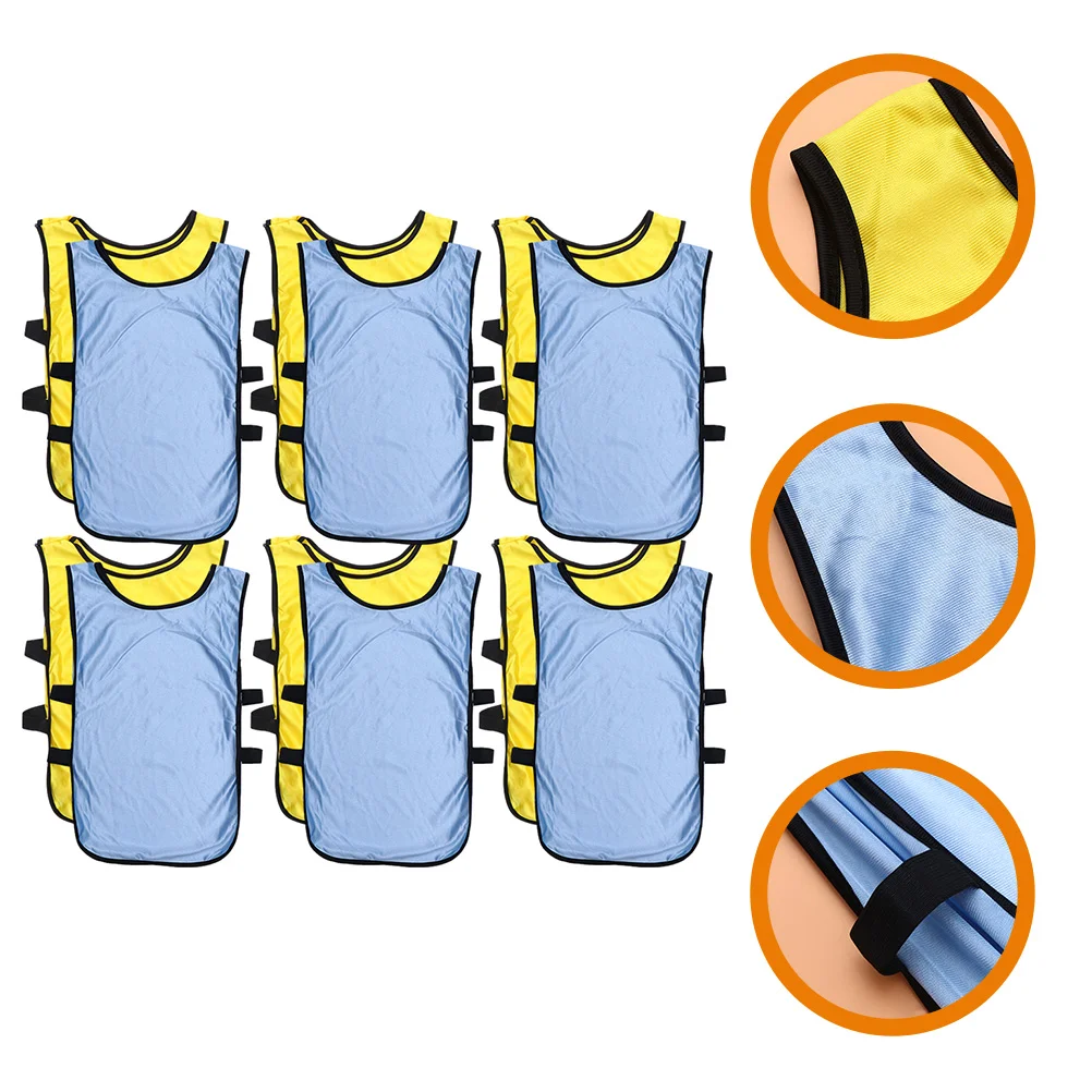 

Basketball Training Vests Reusable Soccer Vests Comfortable Soccer Pinnies Football Pinnies