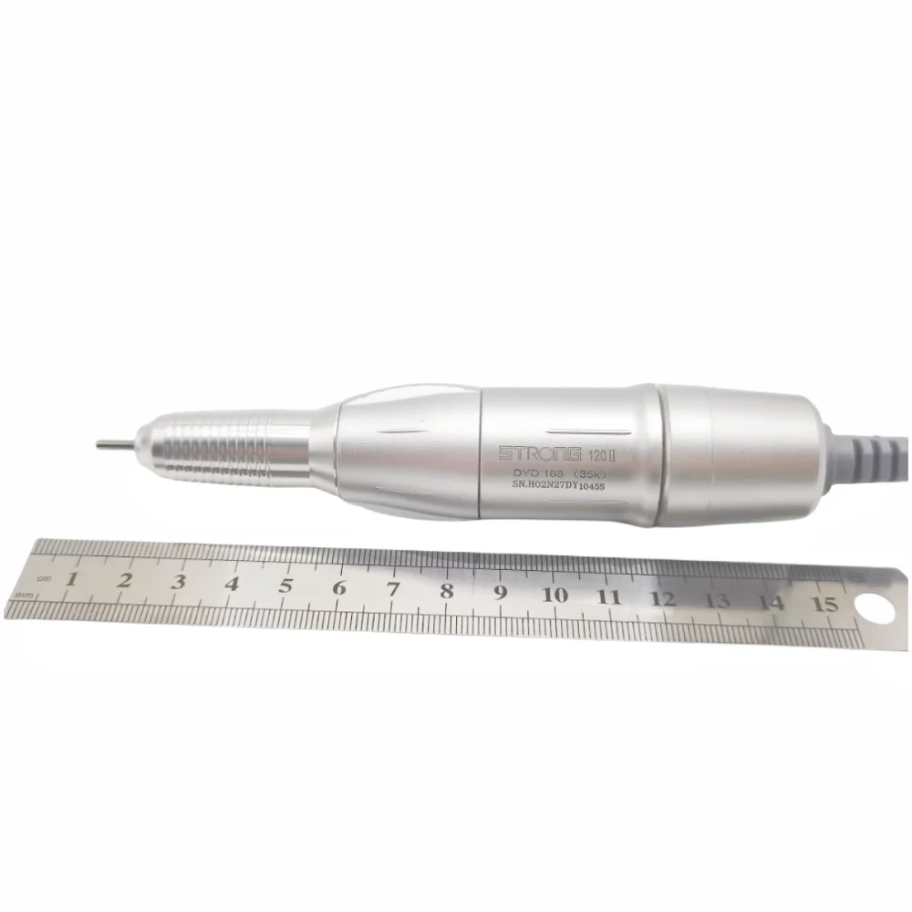 Nail Drill Pen 35K Dental Lab Micromotor Polishing Handpiece For Marathon STRONG 210 204 207B Electric Manicure Machine Handle 2