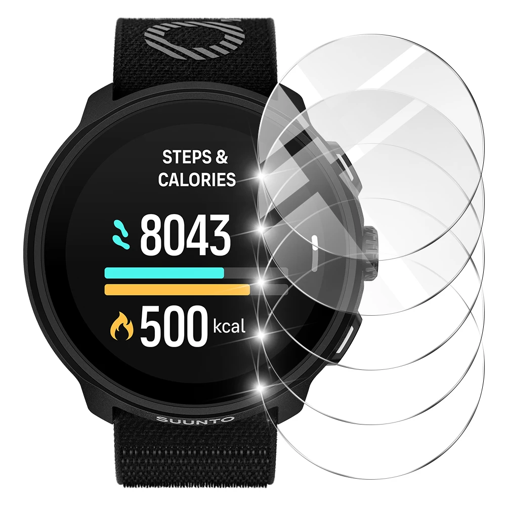 9H Tempered Glass for SUUNTO Run, Premium Screen Protector