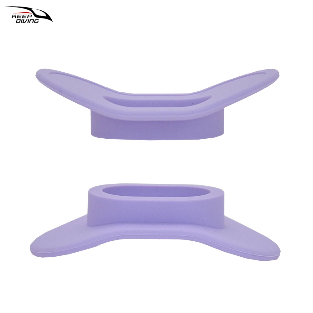 Scuba Diving Mouthpiece Scuba Diving Regulator Mouthpiece Lips Cover Silicone Snorkel Mouthpiece Lip Protective Cover Underwater Breathing Accessories