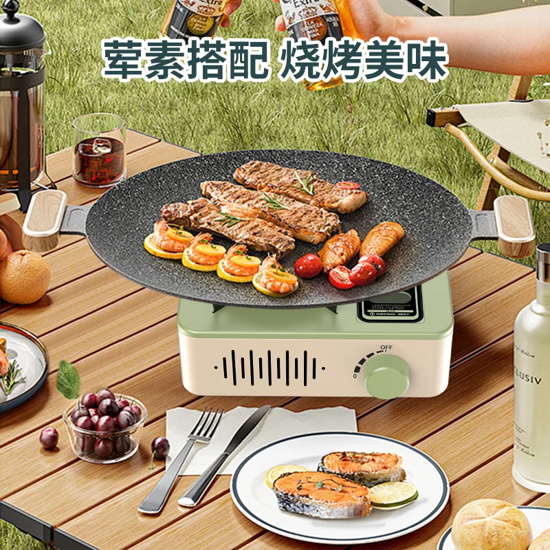 Picnic Butane Cooktop gas stove Camping stove portable 3200W Stuck furnace gas cooktop Outdoor camping equipment Home appliances