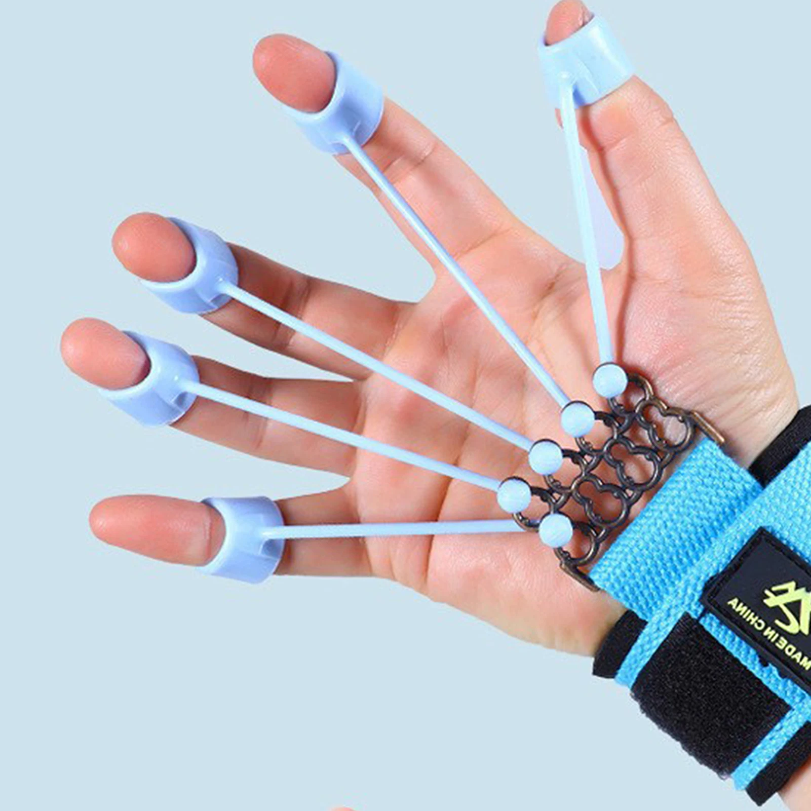 Hand Grip Strengthener Finger Resistance Band Hand Strengthener for Therapy and Training Devices