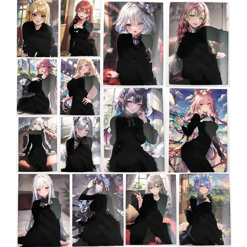 

Аниме история богини Kanroji Mitsuri Furina Rem Yae Miko Kitagawa Марин рождественские подарки на день рождения Детские игрушки Коллекционная открытка