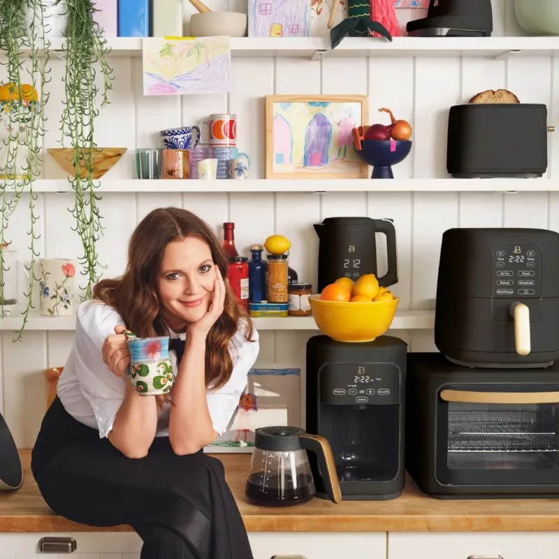  Beautiful 14 Cup Programmable Touchscreen Coffee Maker,by Drew  Barrymore: Home & Kitchen