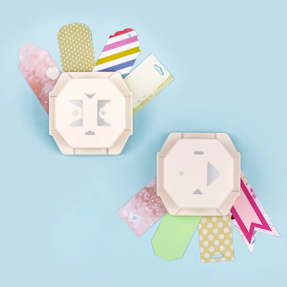 4-in-1-Ecketikettenstanzer, 4 Formen, Eckstanzer für Etiketten, machen Sie die schönsten Etiketten/Tickets für DIY-Papierkartenherstellung, Scrapbooking – Detail 21