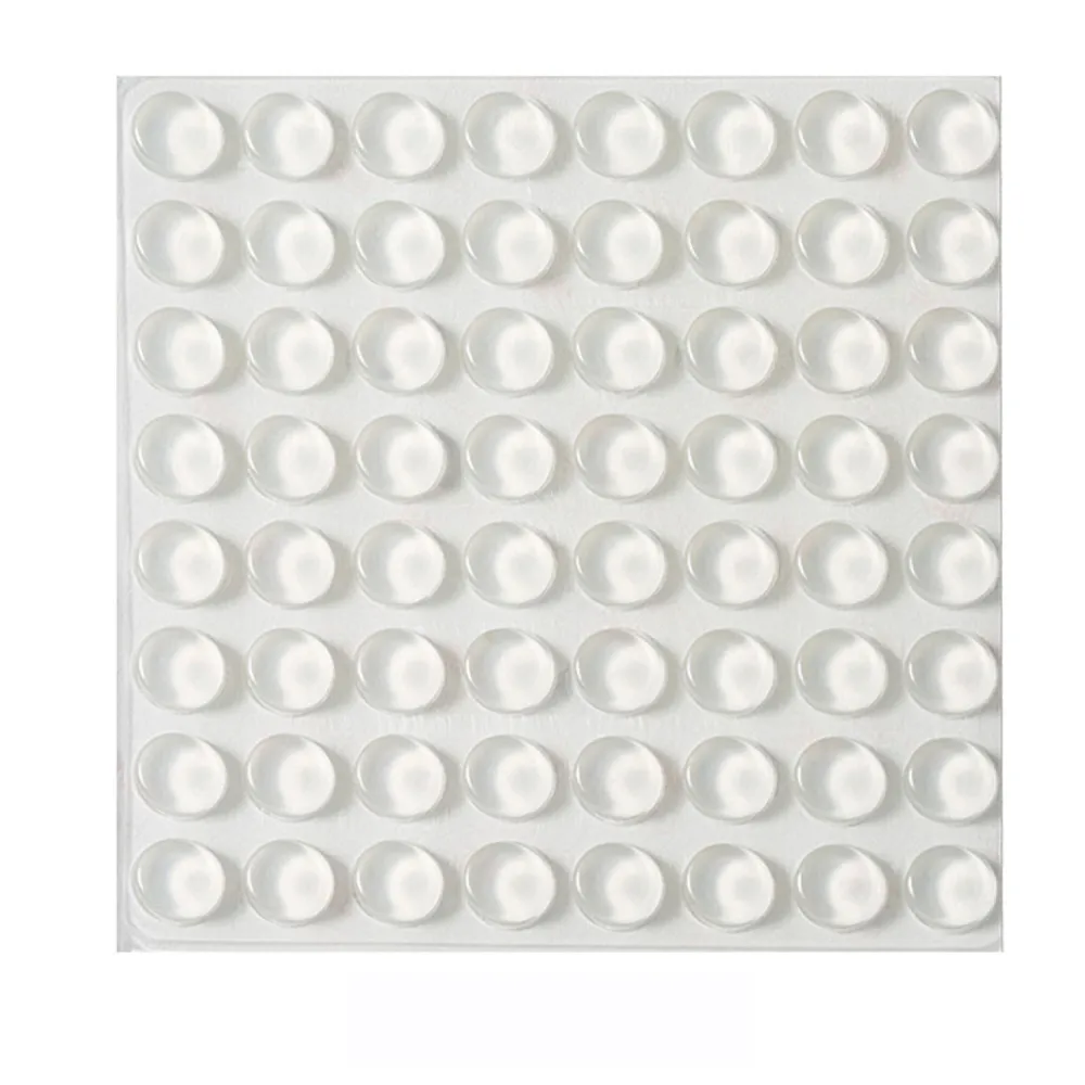 36-400 Stück weicher Silikon kautschuk Anti-Rutsch-Stoßstangen Fuß polster Dämpfer Puffer Schrank Stoßstangen Silikon Möbel polster Schublade Tür polster – Detail 3