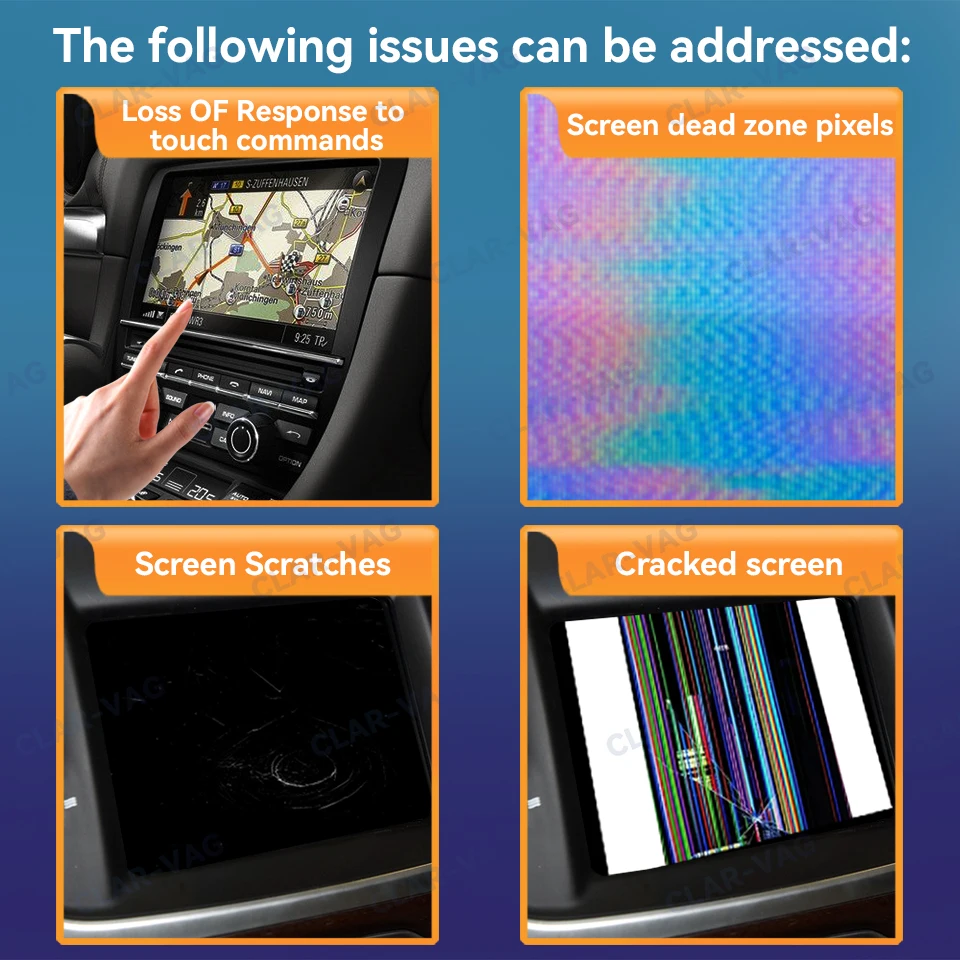 LCD Display Touch Screen Digitizer Car Display Monitor 8.4Inch For Chrysler Dodge Jeep