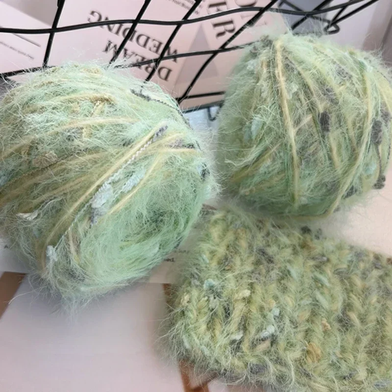Mohair Garn Zum Stricken & Häkeln – Weich, Flauschig, In Violett – Für Schals, Pullover & Mehr