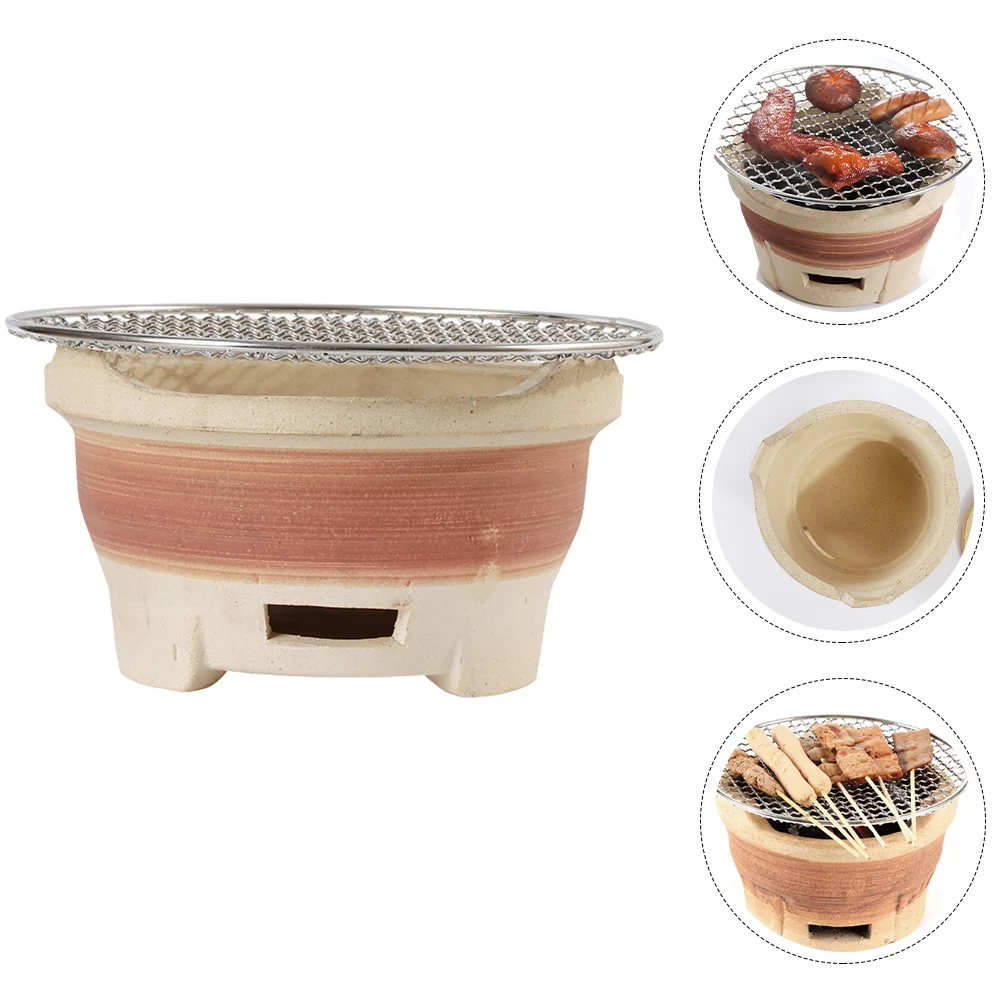 

Charcoal Grill Tool Stove Barbecue Bbq Supplies Wood Stainless Steel Make Tea Outdoor