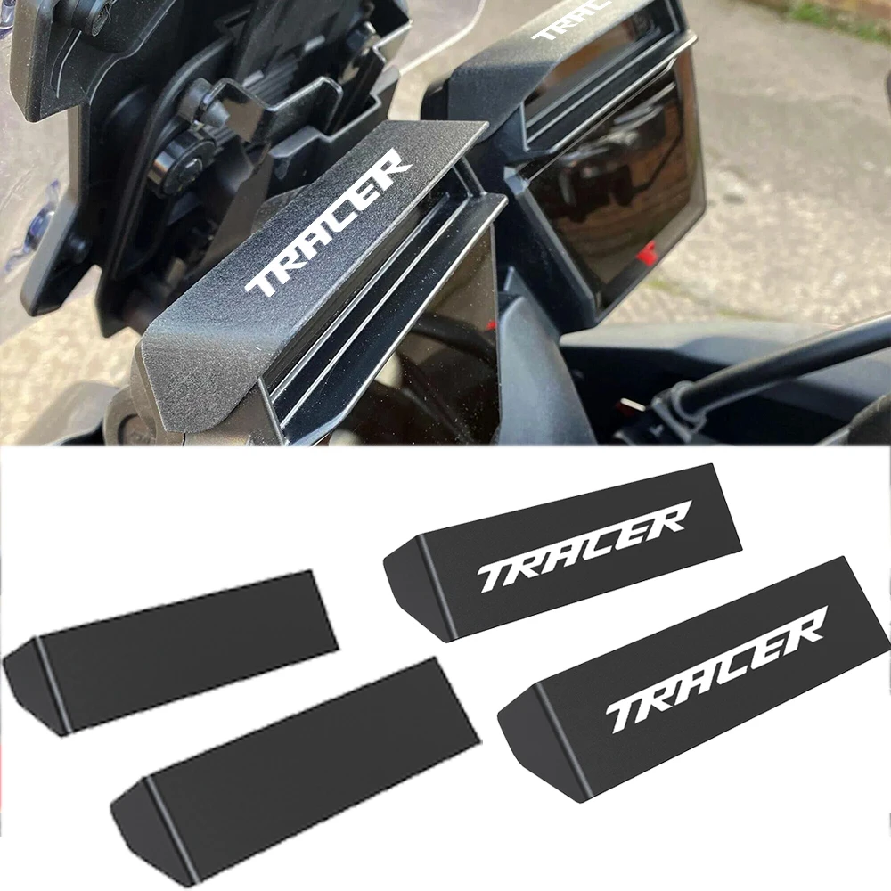 

Motorcycle TFT Peaks For Yamaha Tracer 9 Tracer9 GT 2021 2022 2023 - Speedomete Instrument Hat Sun Visor Meter Cover Guard