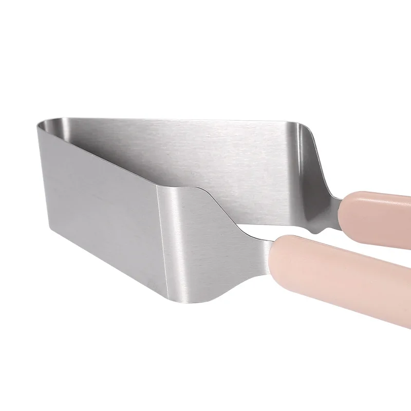 Stainless steel cake cutting cake dividing knife equalizer triangle cutting piece clip