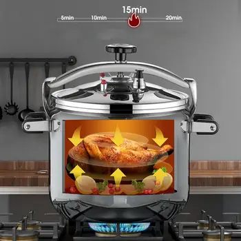 Korean Style Stainless Steel Pressure Cooker – Gas & Induction 1
