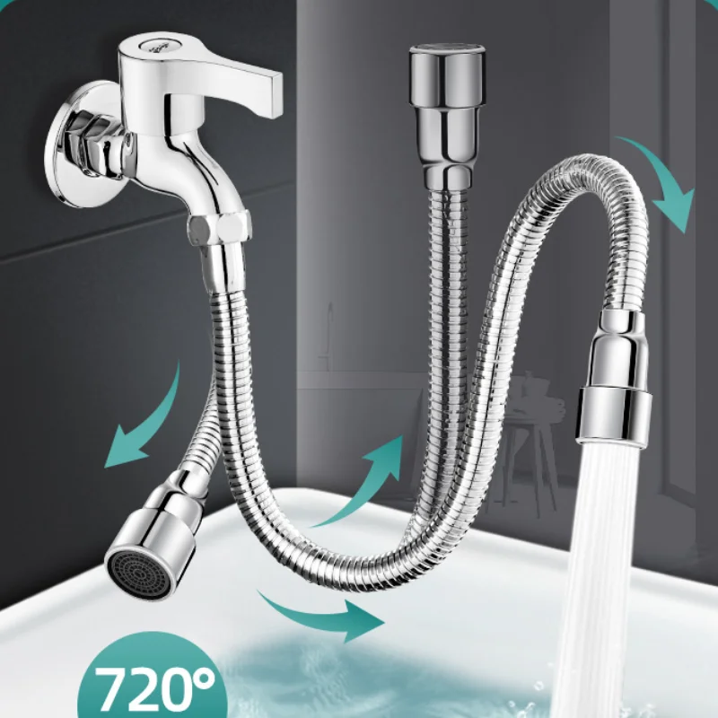 Faucet Hose For Sink Handheld Shower Head Hose