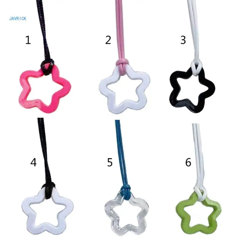 

Hollow Star Pendant Chokers Fashion Neck Jewelry Party Favor Accessories