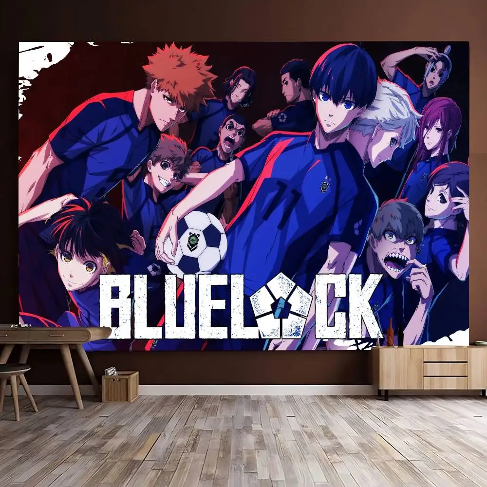 Japanese Hot Anime BLUE LOCK Backdrop for Photography and Party Decoration