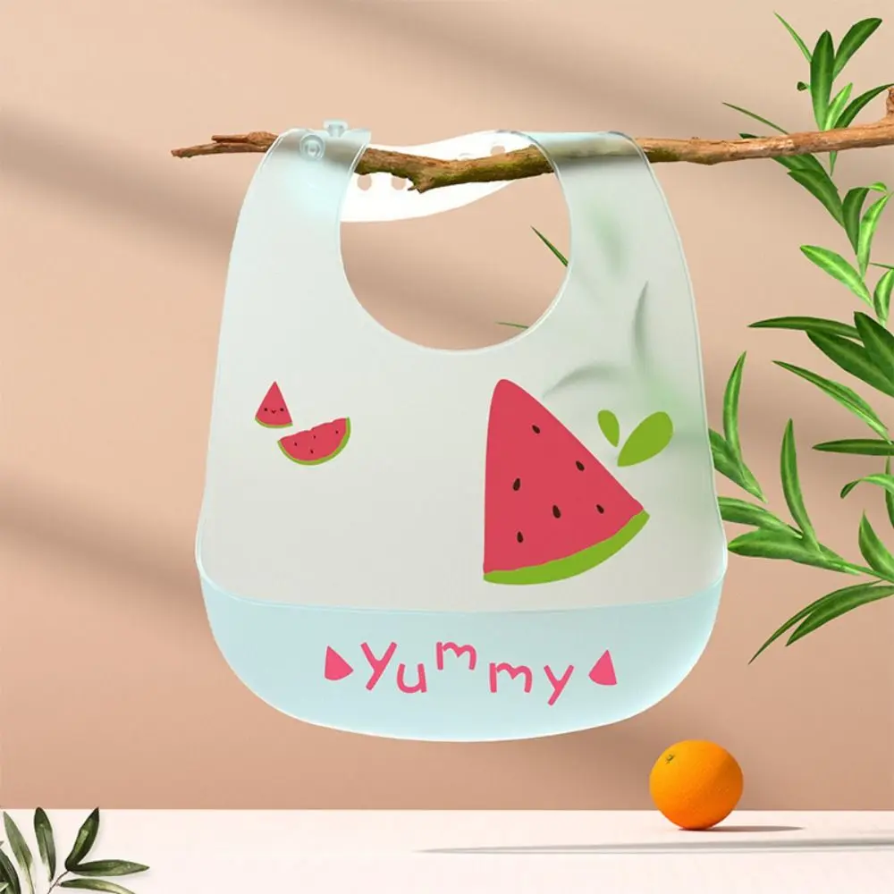 Waterproof Silicone Baby Bibs for Kids Feeding