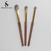 Shoushoulang Professional Handmade Make Up Brush Kit Blue Squirrel Goat Hair Eye Shadow Brush Rosewood Handle Makeup Brushes Set 2