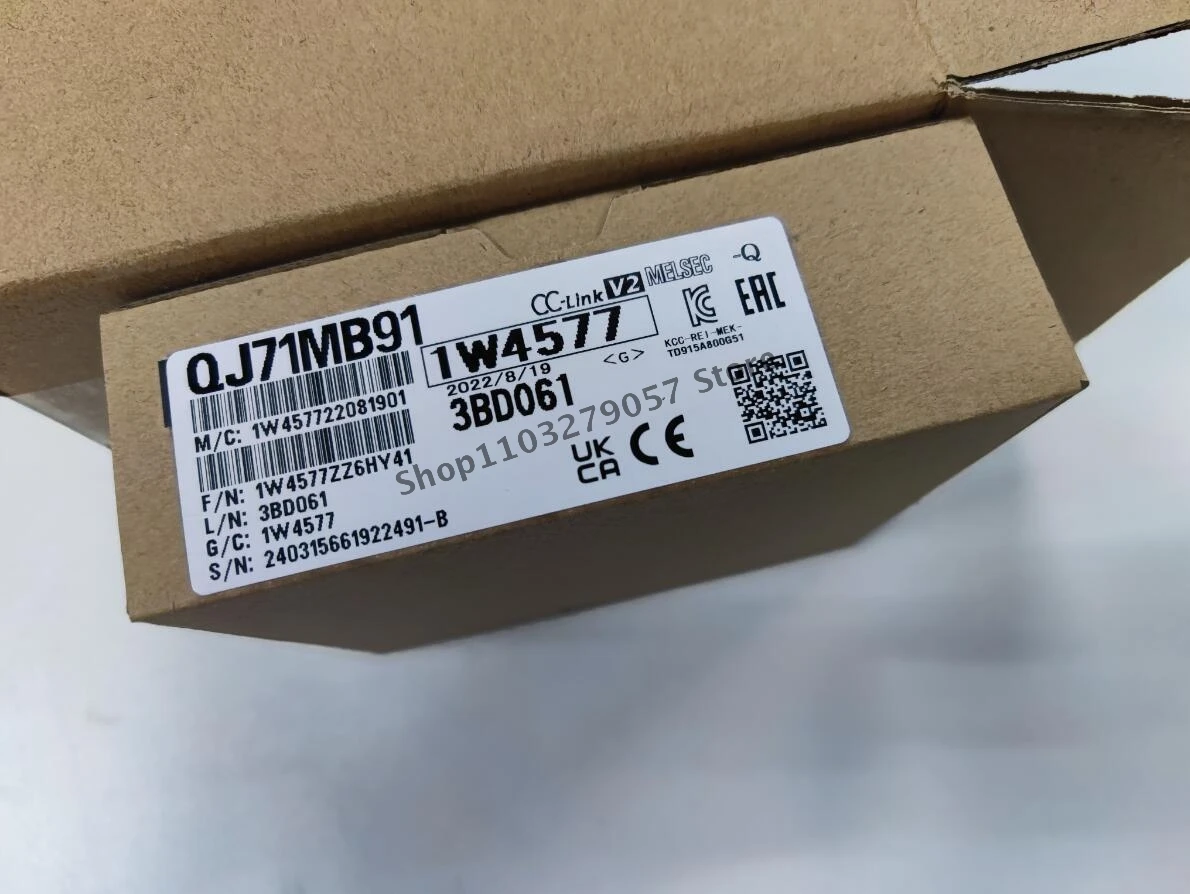 오리지널 브랜드 PLC 모듈, QJ71MB91, 빠른 배송, 박스 내 1 개