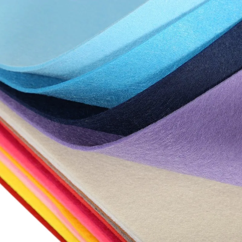 1 Sheet Nonwoven Needlework Felt Fabric DIY Patch Patchwork Sewing Dolls Crafts Scrapbook Material DIY Quilting Felt 2mm Thick