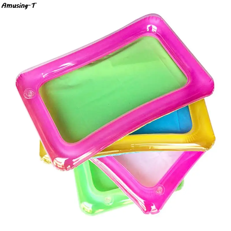 Random 1pc Indoor Magic Play Sand Children Toys Mars Space Inflatable Sand Tray Accessories Plastic Mobile Table Kid Party Toy 6