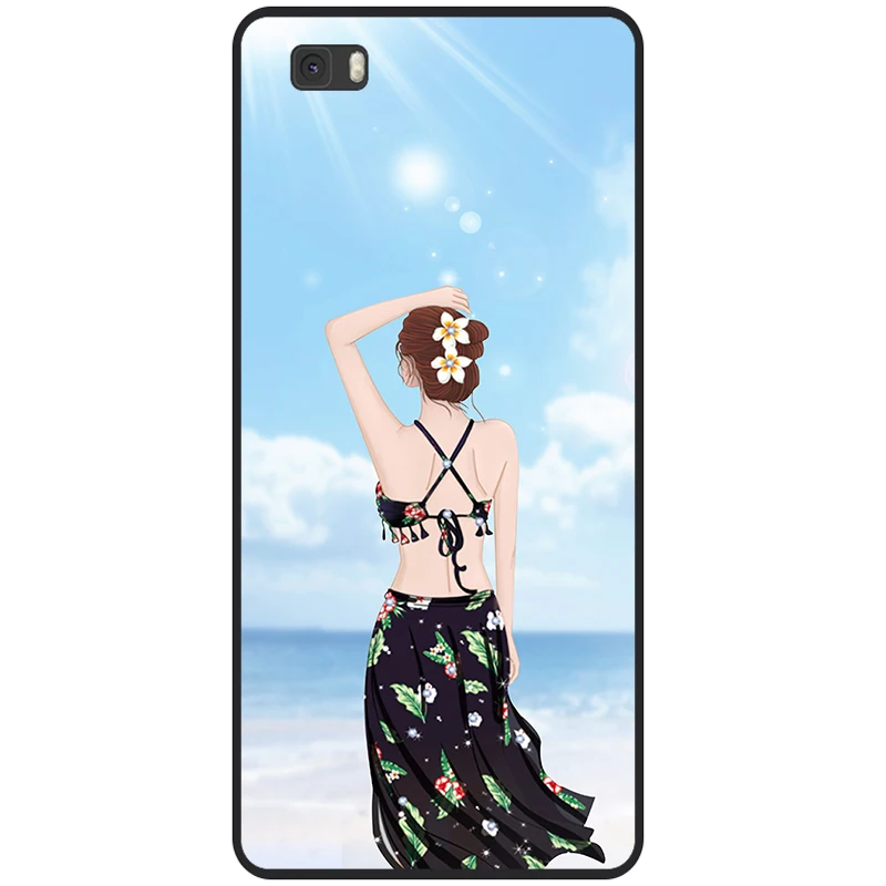 Sleek TPU Soft Cover Silicone Case for Huawei P8 Lite - Premium Protection Coque