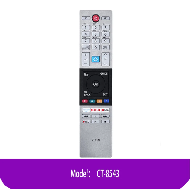 Genuine Toshiba CT-8541 CT8541 Remote Control For 2018-19 NETFLIX - Foto 11