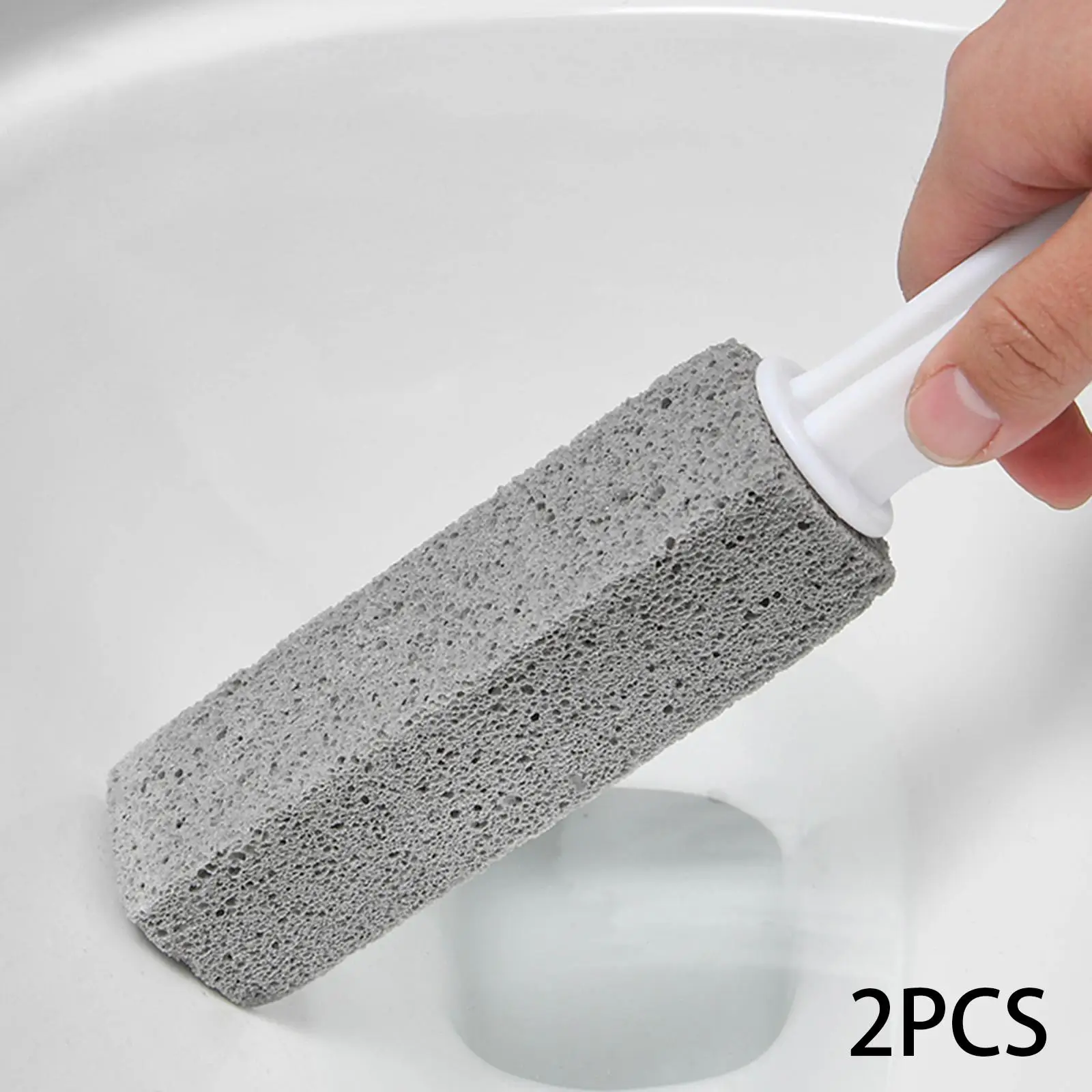 Cleaning Block Toilet Cleaning Stone with Long Handle Pumice Toilet Brush  for Tile Grout Kitchen Swimming Pools BBQ Grills - AliExpress