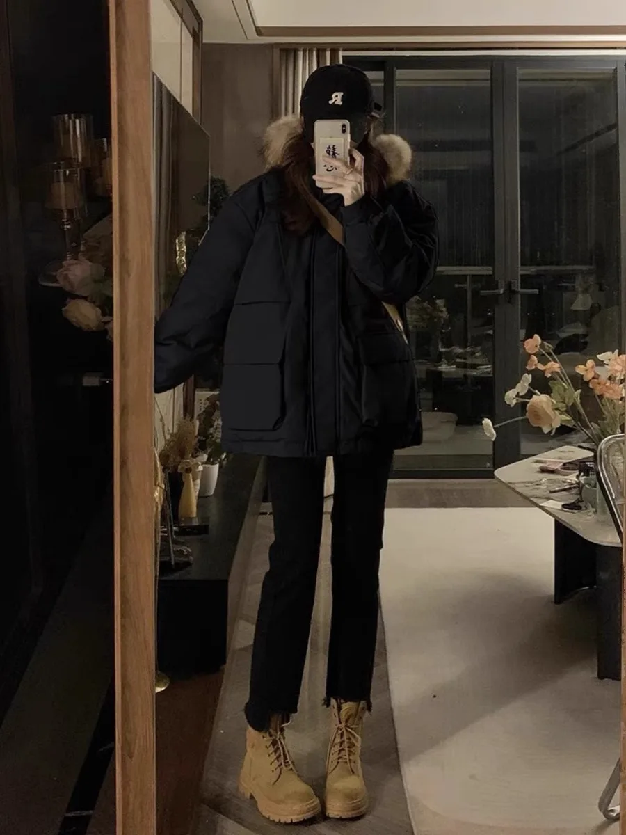 Рисунок 4 - Новинка 2023, зимняя куртка с капюшоном и мехом