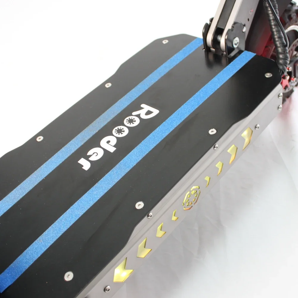Rooder foldable 6000W dual motor 11 inch three wheel 60v 65ah large battery China warehouse electric scooter