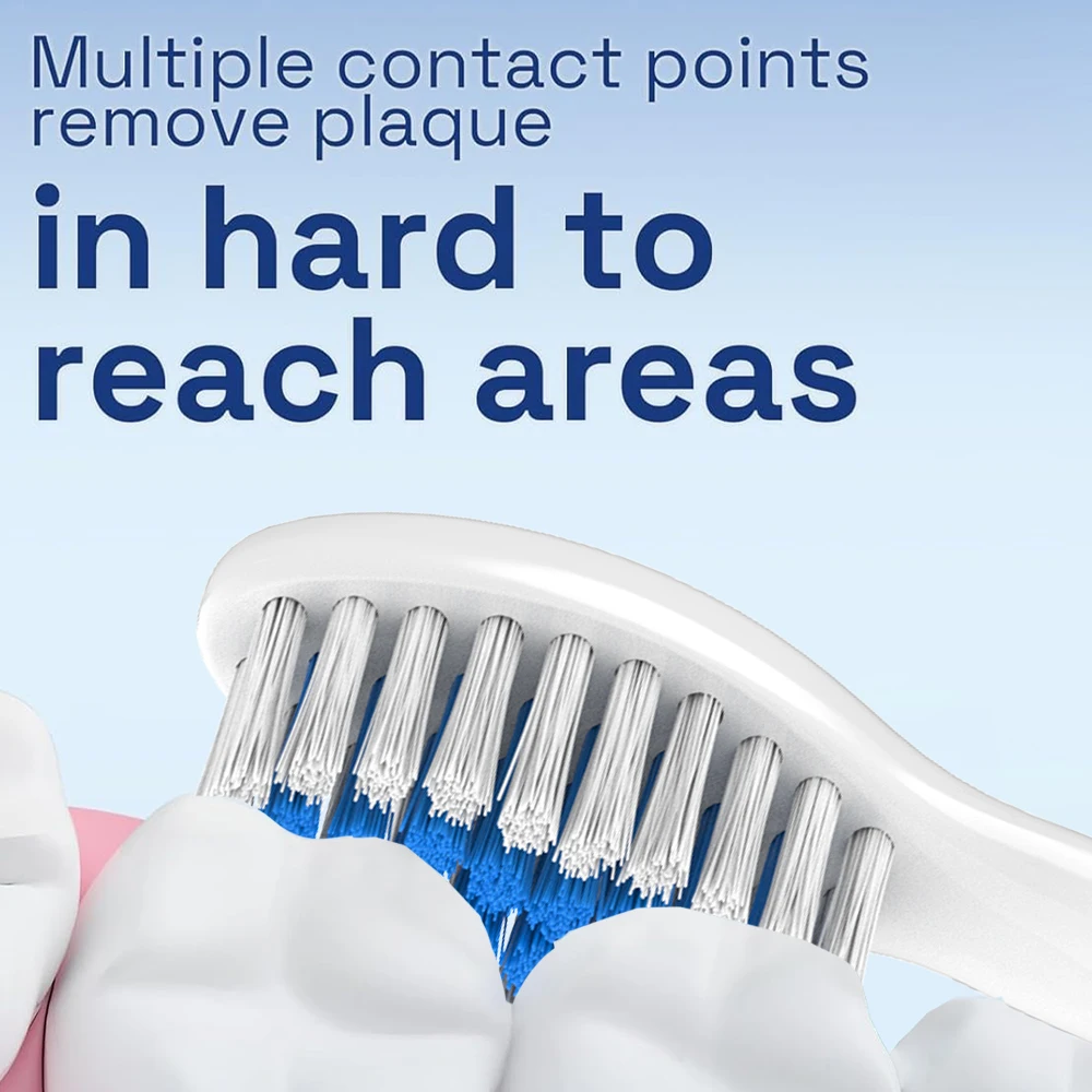 2/4/8/12/20 Pcs Soft Replacement Brush Heads Compatible with Philips Electric Toothbrush, Toothbrushes Head Refill for 1100 4100