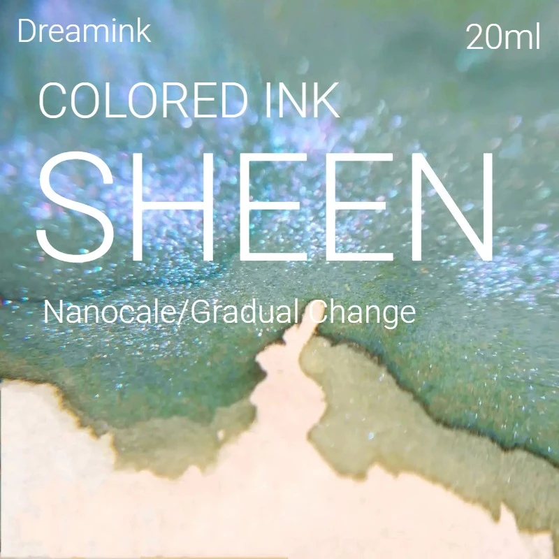 Dreamink 60 색상 20ml 쉰 만년필 잉크 비탄소 학교 미술 용품 ??유리 딥 펜용 JINHAO Hongdian 문구류