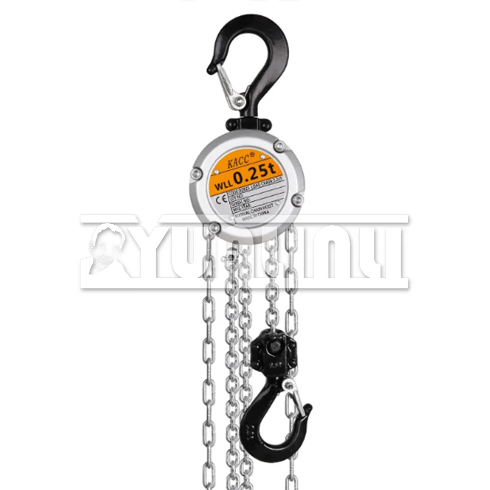 

Mini Chain Hoist 250kg 500kg 3m Single Chain Light Hand Chain Hoist Mini Chain Block