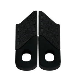 RIDERACE Universal Silicone Bicycle Crank Protector Cover (Black)