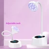 Wireless Nail Lamp LED UV Nail Dryer Rechargeable Auto Sensing Touch Control Fast Drying Nail Light 360° Bendable Table Lamp 2