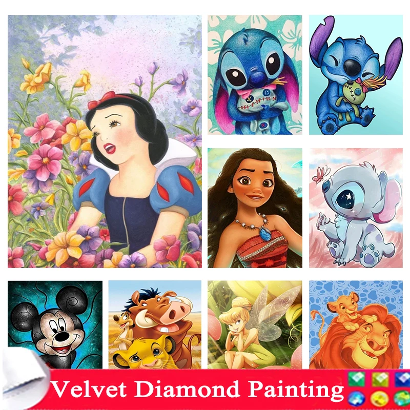 5D Diamond Painting Mosaic Kit Master Yoda Cartoon Disney Character Didmaond Ricamo Diy Round Drill Christmas Home Decor 398