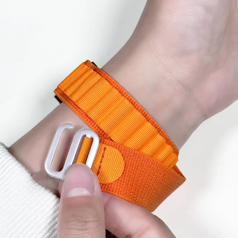 Alpine Loop Nylon Strap - 22mm/20mm Adjustable Premium Band