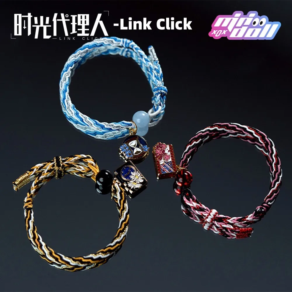 

Anime Link Click Character Lucas Rin Jo Charles Lucky Bracelet For Women Men Hand Strap Cosplay Props Fan Gifts