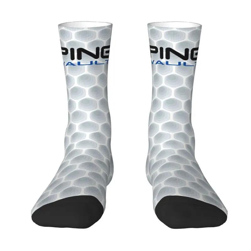 

Golf Logo Dress Socks Men Women Warm Funny Novelty Crew Socks