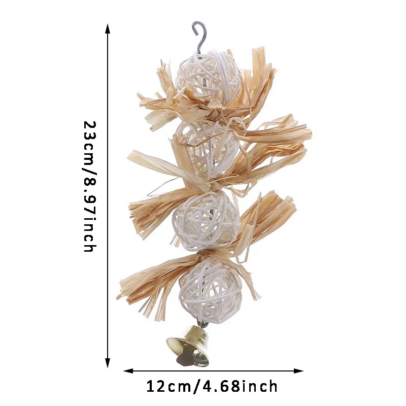 Chews Toy For Pet Bird Parrot Macaw African Grey Budgie Parakeet Cockatiels Conure Lovebird Bites Swing Cages Parrot Toy