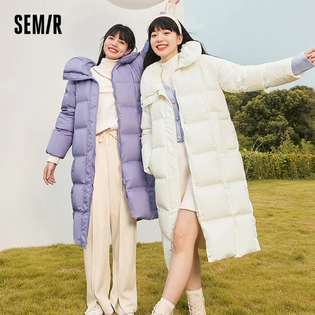Stay Warm and Stylish This Winter with Semir’s Long Down Jacket for Women Cheap Product Recommendation