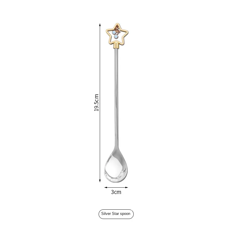 

Spoon Mug Stainless Steel Kitchen Supplies Birds Nest Spoon Dessert Coffee Spoon Gift Spoon High Quality Ice Spoon Teaspoons