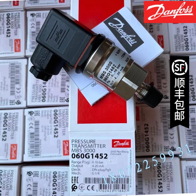 

MBS 32-2015-A1AB08-0 060G2085 DANFOSS Pressure Sensor MBS32