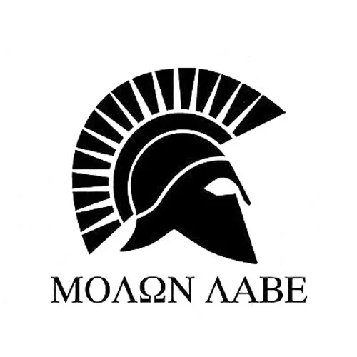 

13*12CM MOLON LABE Vinyl Decals Car Door Side Bumper Stickers Styling Personalized Motorcycles Waterproof Emblem Accessories